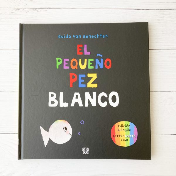 pequeño pez blanco