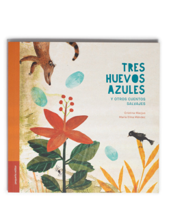 Tres huevos azules