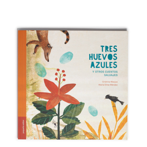 Tres huevos azules
