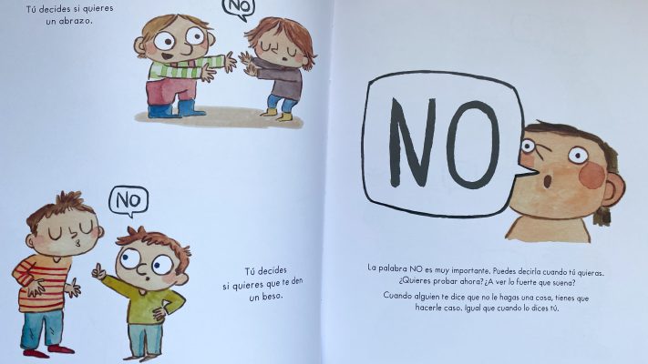 Mi cuerpo es tuyo, poner límites