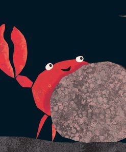 Alternative view of El pequeño pez blanco está muy feliz