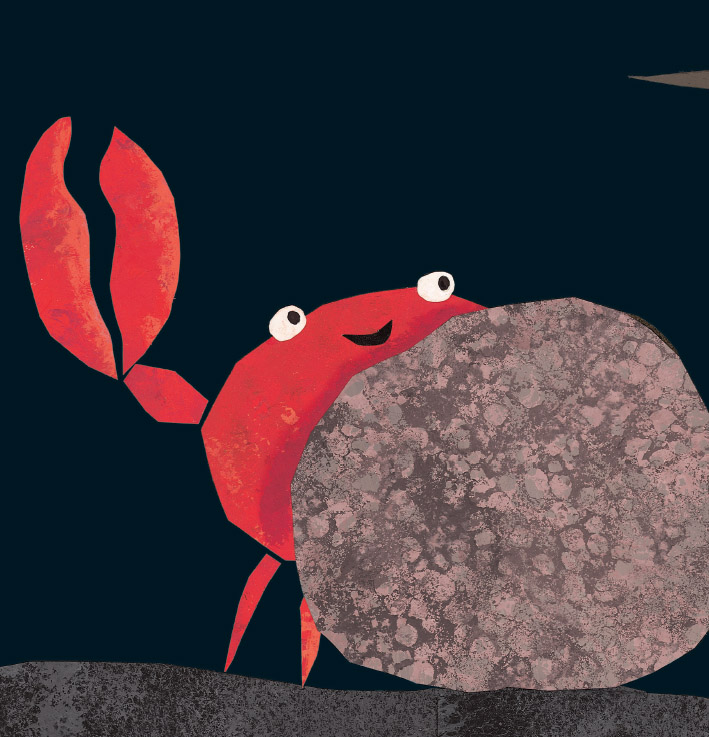 El pequeño pez blanco está muy feliz - Imagen 2