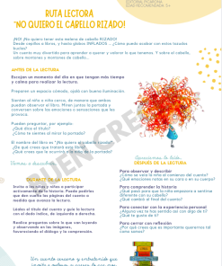 Alternative view of ACTIVIDAD + RUTA LECTORA LIBRO ¡NO QUIERO EL CABELLO RIZADO!