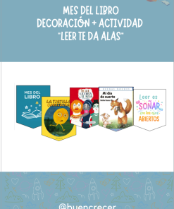 Mes del Libro: Decoración, Planificación y Actividad "Leer te da alas"
