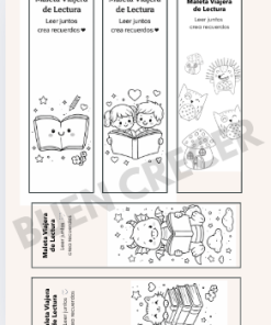 Alternative view of Cuaderno Viajero de Lectura, Leer juntos crea recuerdos.