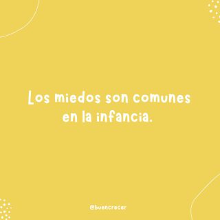 ¿ᴀ ǫᴜé ʟᴇ ᴛɪᴇɴᴇɴ ᴍɪᴇᴅᴏ ʟᴏs ɴɪñᴏs?
Las cosas que asustan a los niños van cambiando a medida que ellos van creciendo. Algunos miedos son frecuentes y normales a determinadas edades.

Desliza el post para leer algunos ➡️