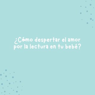 ¿Cómo despertar el amor por la lectura en tu bebé?

📚Elige libros adecuados: Opta por libros con ilustraciones coloridas y llamativas que capturen la atención de tu bebé. Los libros de tela o cartón son ideales para los más pequeñitos, ya que pueden explorarlos sin miedo a que rompan las páginas.

🕢 Crea una rutina de lectura: Idealmente establece un momento del día para leer junto a tu peque. Puede ser antes de dormir, después de bañarlo o en cualquier momento en el que ambos estén relajados y dispuestos a disfrutar de un momento especial.

✨Haz que la lectura sea interactiva: Mientras lees, señala las imágenes y nombra los objetos. Anima a tu bebé a tocar y explorar los libros. Puedes hacer preguntas sencillas, como "¿Dónde está el gatito?" o "¿Qué hace el perrito?" para fomentar su participación.

🗣️ Varía tu tono de voz: Los bebés responden a diferentes estímulos.

⭐️Crea un rincón de lectura: Busca un espacio especial en la habitación de tu bebé para los libros. Puedes colocar una estantería con libros accesibles para él/ella. A medida que crezca pueda manipular  y explorar los libros por sí mismo y desarrollar un sentido de independencia.

¿Cuál se te hace más fácil?

.
.
#librosinfantiles #LecturaInfantil #CreciendoConLibros #BibliotecaParaNiños #buencrecer 
#LecturaEnFamilia